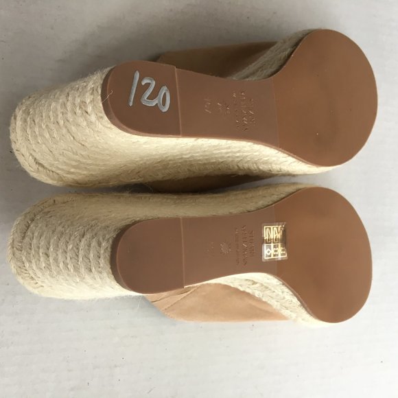 NEW Stuart Weitzman Wonda Suede Espadrilles Wedge - Picture 7 of 7
